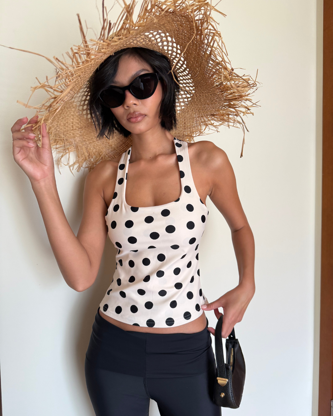 Silky Polka Dot Tank main image 0