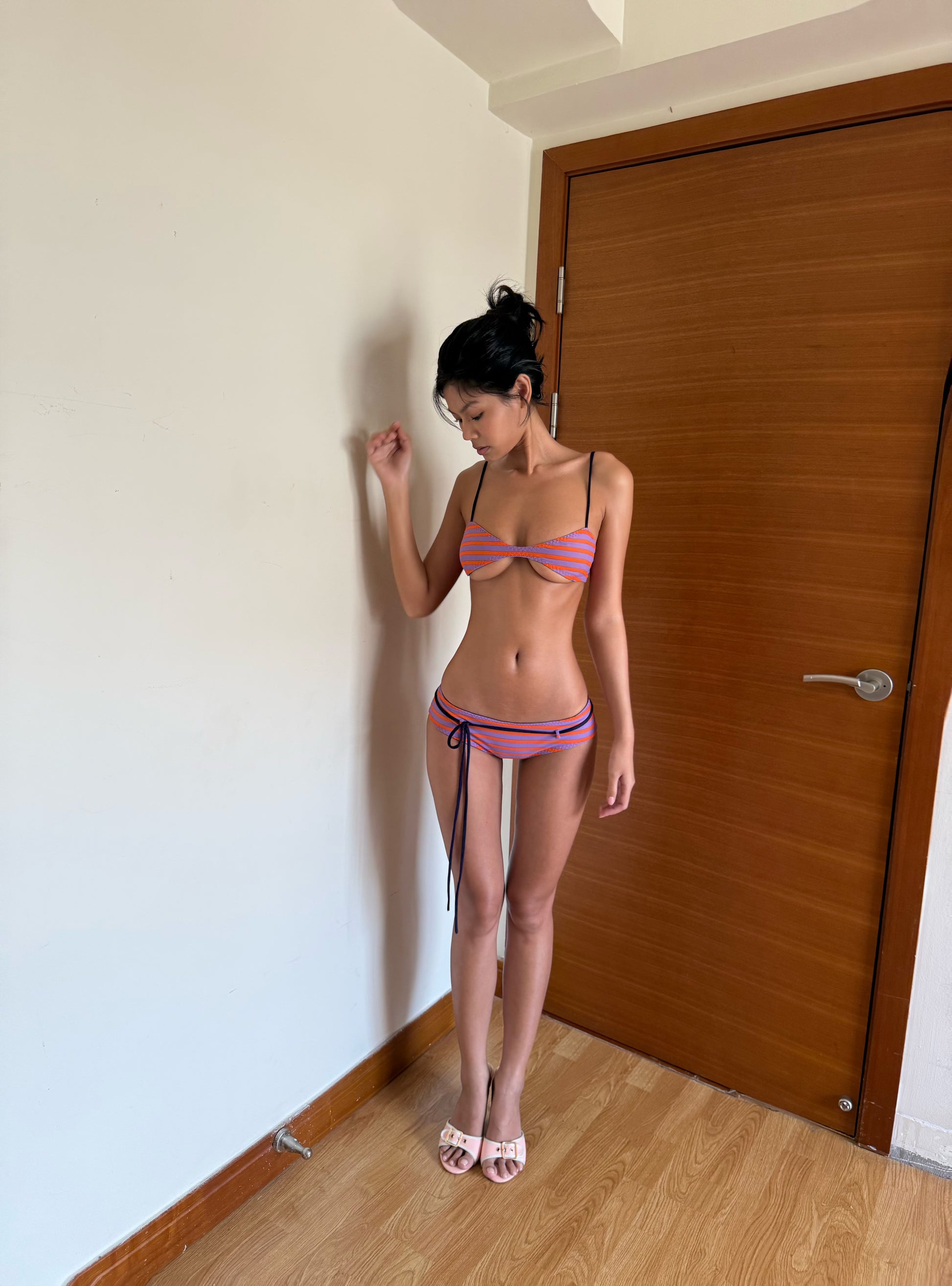 Bikini 021 - Purple Stripes