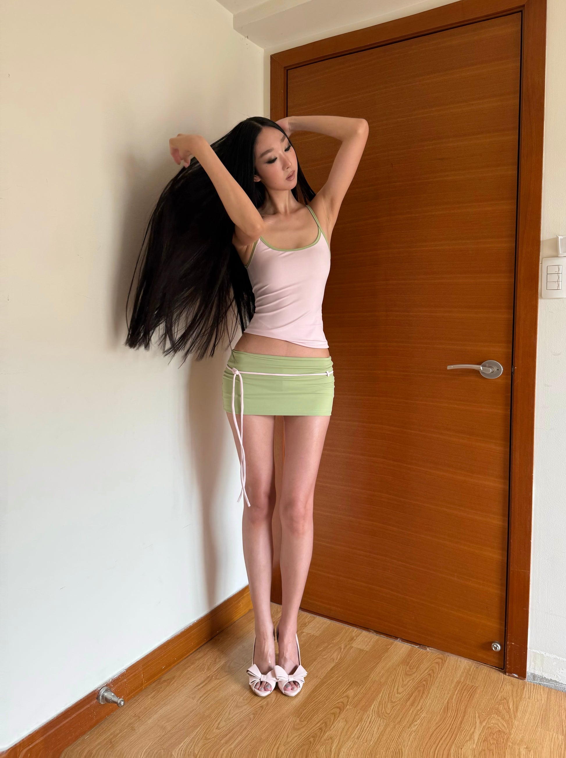 Signature Mini Skorts - Lotus Green