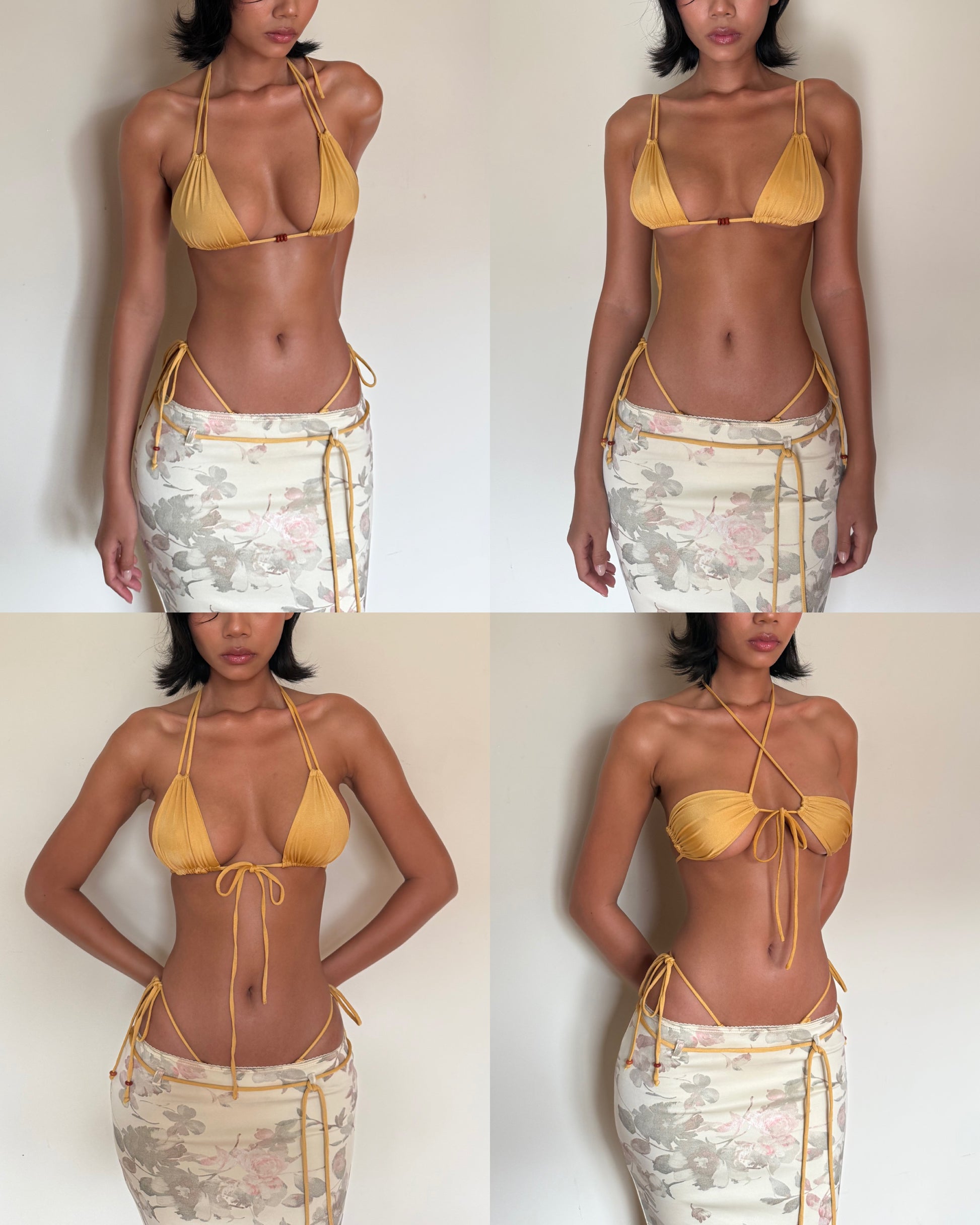 Bikini 020 Nini - Yellow