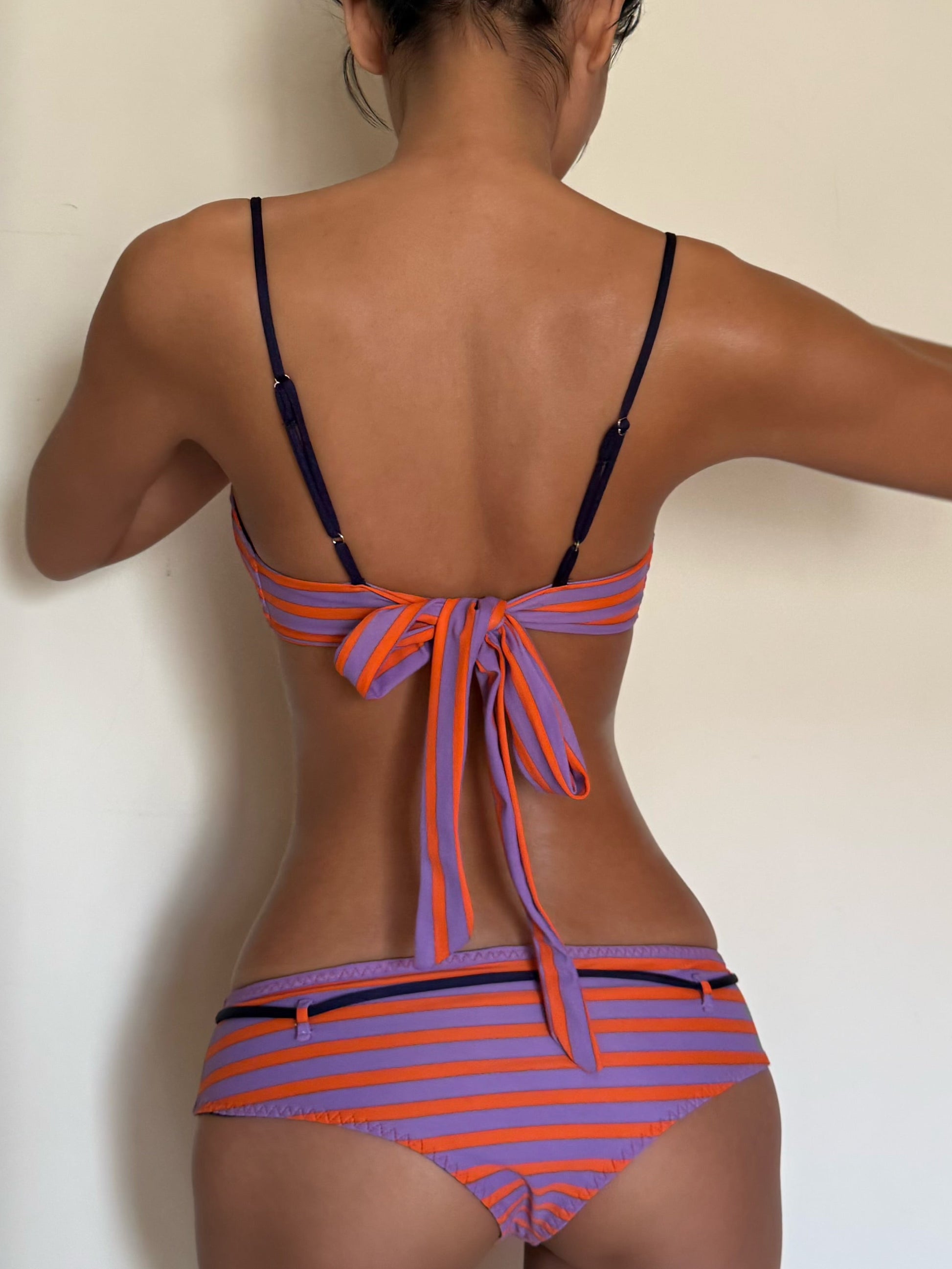 Bikini 021 - Purple Stripes