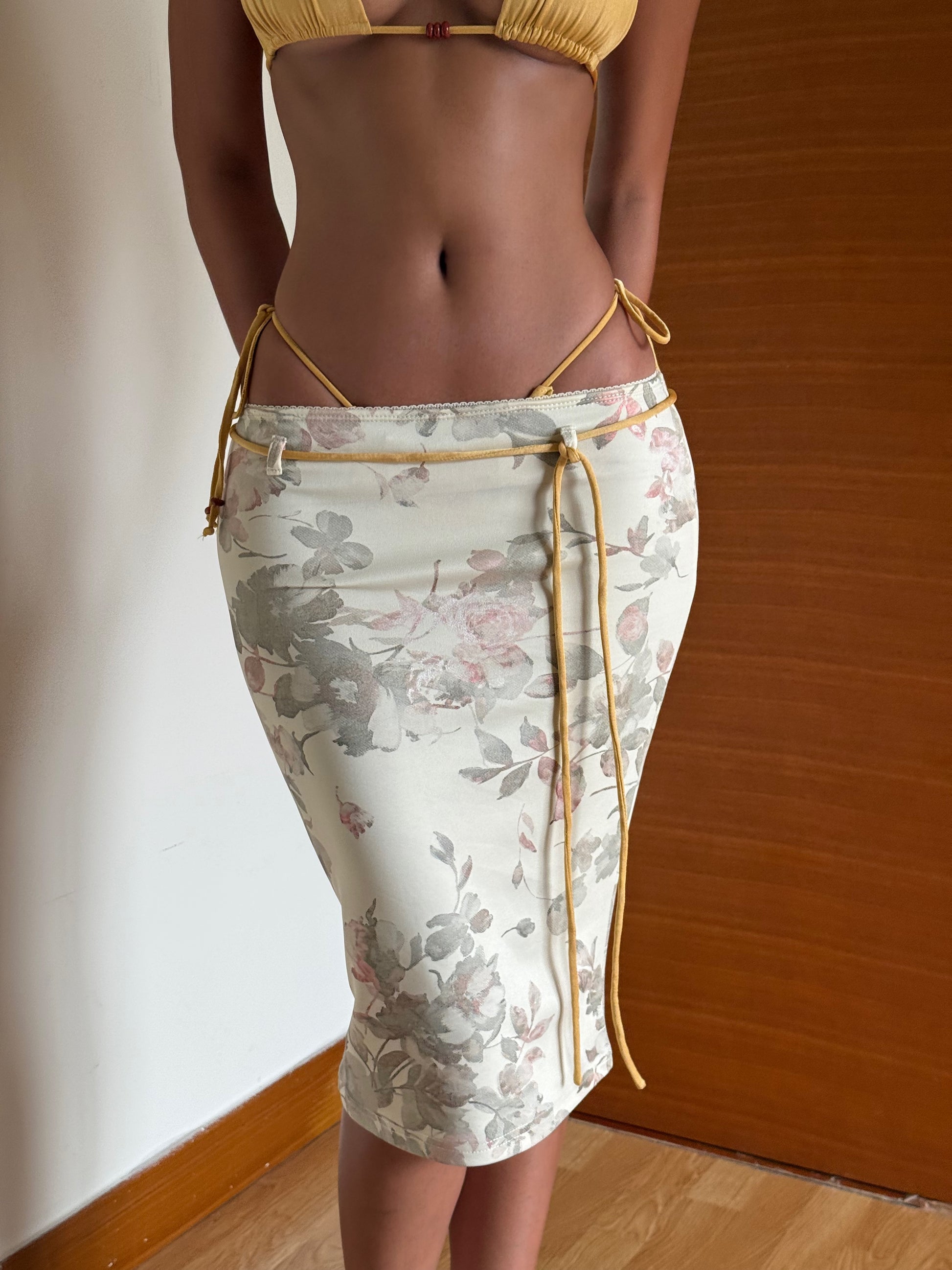 Signature Midi Skirt - Floral