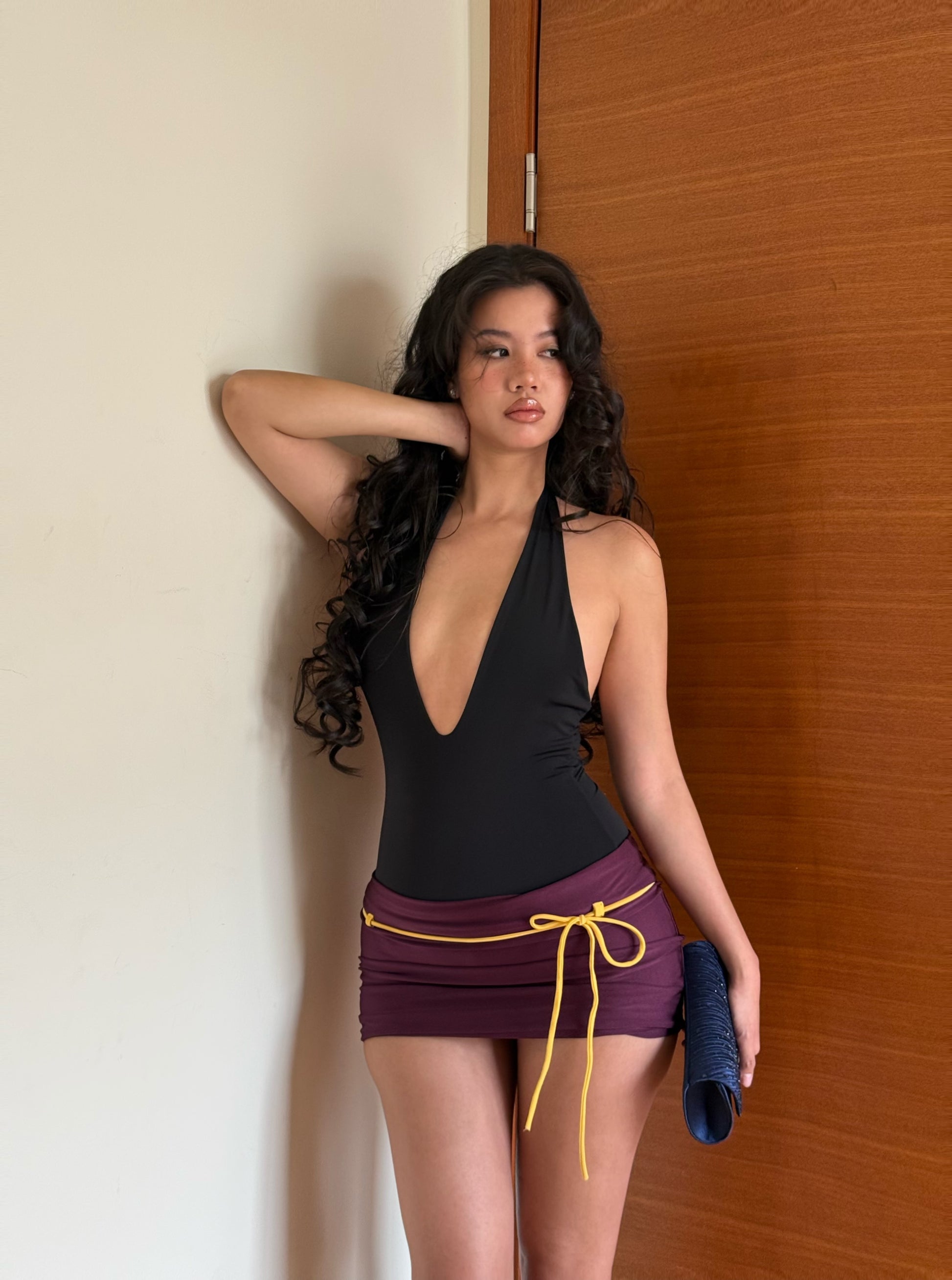 Signature Mini Skorts - Plum