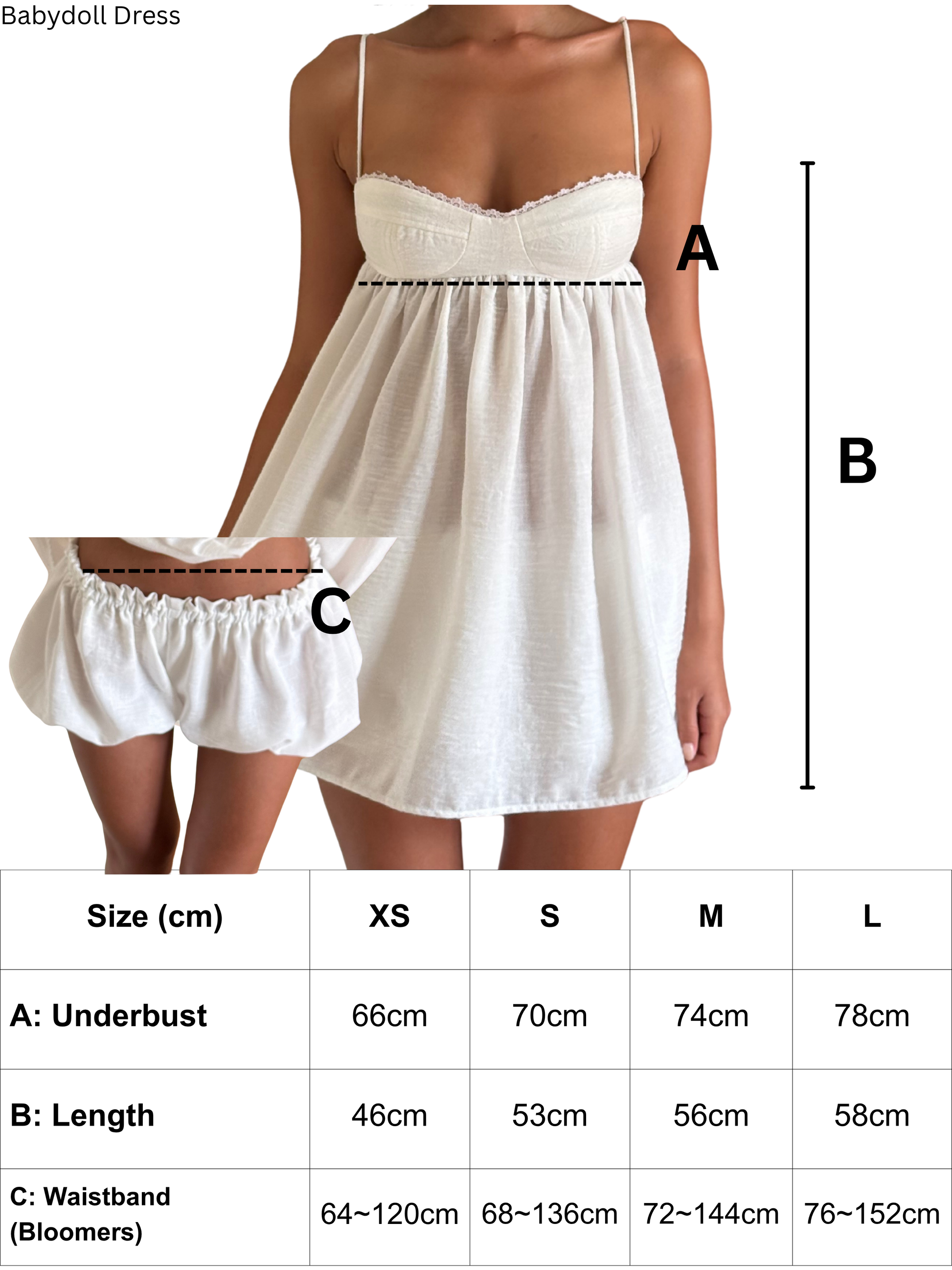 Babydoll Dress with Bloomers