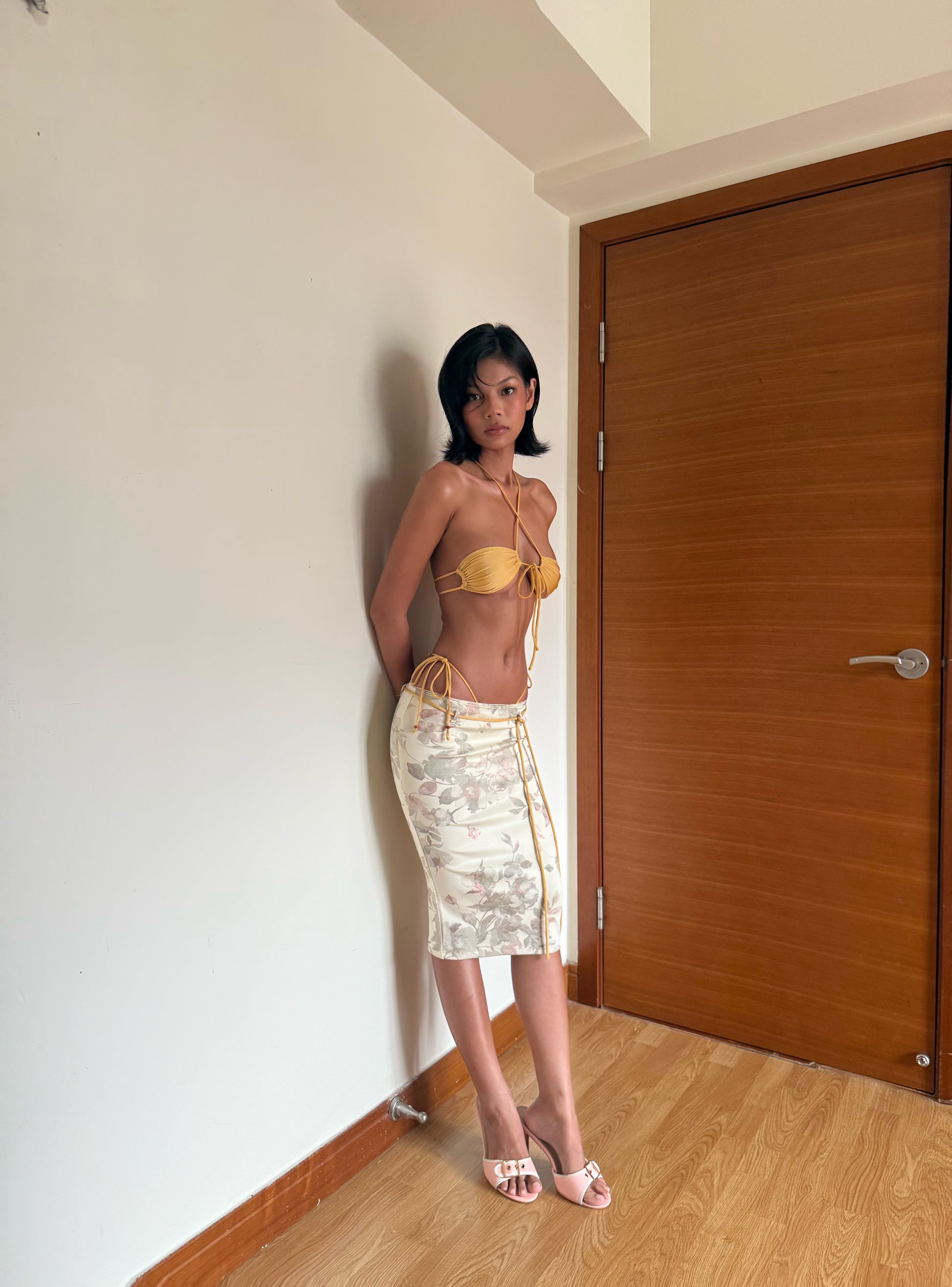 Signature Midi Skirt - Floral